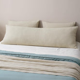 PHF Ultra Soft Waffle Pillowcase with zipper, easy insert and secure fit.
