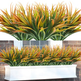 Phliofd artificial grass plant stem close-up showing realistic texture and height for outdoor displays.
