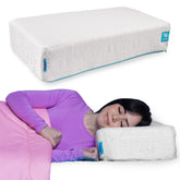 Pillow Cube Ice Cube 5in side sleeper view highlighting neck support