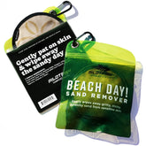 Pilotfish sand remover bag easy wipe for quick sand removal on skin.