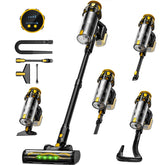 PKUYIE cordless vacuum with DeWalt 20V port protective design for safe use.