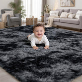 PLHXFR 8x10 fluffy rug with ultra soft pile adds cozy comfort to any living space