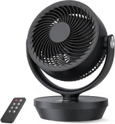 PNTCK Air Circulator Fan on a bedside table delivering a gentle breeze for a peaceful night.