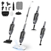 Poazork steam mop attachments enable versatile cleaning across surfaces.