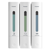 POBAMLE shampoo dispenser wall-mounted keeps showers organized and within reach