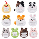 PoccroToys crochet cat plush, a cozy desk companion for kids at home or school.