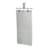 Polder Over-the-Door Steaming Station cover close-up with water-repellent cotton layer for surface protection.