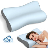 Polovo Cervical Neck Pillow outer shell shows a durable cover for lasting comfort.