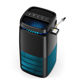 POMORON MJ002H front view for a sleek purifier in modern homes.