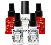 Poo-Pourri Holiday Set overview shows five bottles for on-the-go freshness.