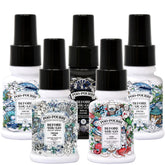 Poo-Pourri Royal Flush bottle showing eucalyptus and spearmint for odor control.