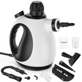Pozoera handheld steam cleaner top view for quick, chemical-free cleaning.