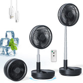 Primelove portable oscillating fan height-adjustable for home or office cooling