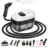 Primiorix pressurized steam cleaner with 54oz tank for extended cleaning sessions