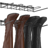 PrimZooty boot rack wall-mounted four-pair keeps boots organized and dry