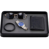 ProCase wooden valet tray front view highlights beech wood grain and sturdy design