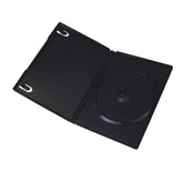 Progo 50-pack standard black DVD case front view with full-wrap artwork space
