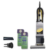 ProTeam ProForce 1500XP front view with 15-inch L-shaped cleaning head for edge reach