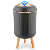 Pukomc Smart Sensor Wastebasket front view for compact, space-saving placement
