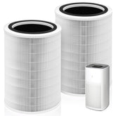 Pulluty 12010 HEPA filter pack front view for Clorox large room purifier replacement
