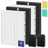 Pulluty 5510/5520 HEPA Filter Q replacement for Winix purifies dust and allergens.