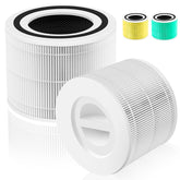 Pulluty Core 300 replacement filter close-up showing three-stage filtration for clean air.