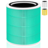 Pulluty Core 400S filter front view for compact, efficient air filtration.