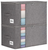 Punemi Comforter Storage Bag 60L setup keeps bulky items organized and easy to access.
