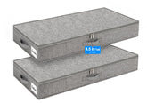 Punemi under-bed storage with PP board sides and bottom provides sturdy support.