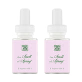 Pura Aromatique refill bottle front view with premium packaging for spring fragrance