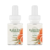 Pura & Barr-Co. refill pack front view highlighting long-lasting home fragrance.