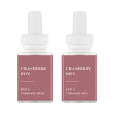 Pura Cranberry Fizz refill pack front view for quick fragrance swap