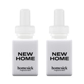 Pura Homesick Home Scent refill 2-pack front view showing easy long-lasting fragrance delivery