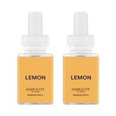 Pura Lemon bottle pour delivering bright, refreshing citrus scent