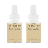 Pura Studio McGee fragrance refill with jasmine honeysuckle for a welcoming home.