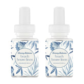 Pura Tommy Bahama Beach House Linen refill bottle displayed for easy scent refreshment.