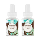 Pura Tommy Bahama Coconut Oasis refill two-pack delivering a lasting tropical fragrance for living spaces.