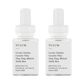 Pura Tulum refill 2-pack bottle for long-lasting fragrance in the home.