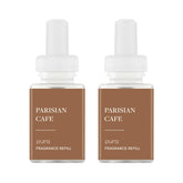 PuraHome Parisian CafΓ© bottle enhances cozy evenings with rich caramel-coffee-vanilla notes.