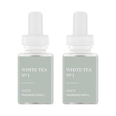 PuraHome White Tea No.1 scent refill packaging highlights premium home fragrance