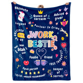 Purdicra work bestie throw blanket close-up of soft flannel for couch cozy moments