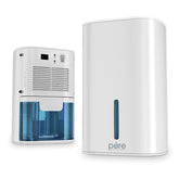 Pure Enrichment PureDry Mini tank view shows 27 oz capacity for steady moisture control.