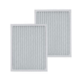 PUREBURG 2-pack HEPA filter closeup showing dense filtration media for cleaner air.