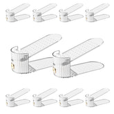 PureSprout shoe slot organizer double deck keeps shoes neatly stacked and accessible