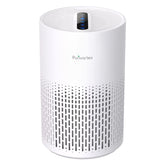 Purivortex PX500 white front view showing a compact air purifier for clean air.