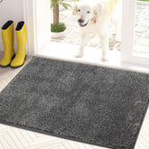 PURRUGS dirt-trapping door mat 24x35-5 captures mud and moisture at entry