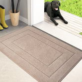 PURRUGS dirt-trapping door mat captures mud at the doorway