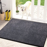 PURRUGS dirt trapping door mat front view catches dirt at entry