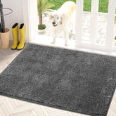 PURRUGS dirt trapping door mat front view for muddy shoes