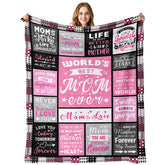 PVDSAVE Moms Blanket ultra-soft flannel close-up for daily warmth